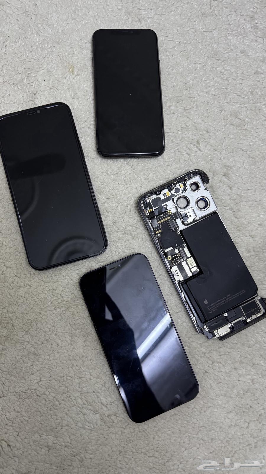 ايفونات قطع غيار للبيع 14 بروماكس و12 و1164416294348418114