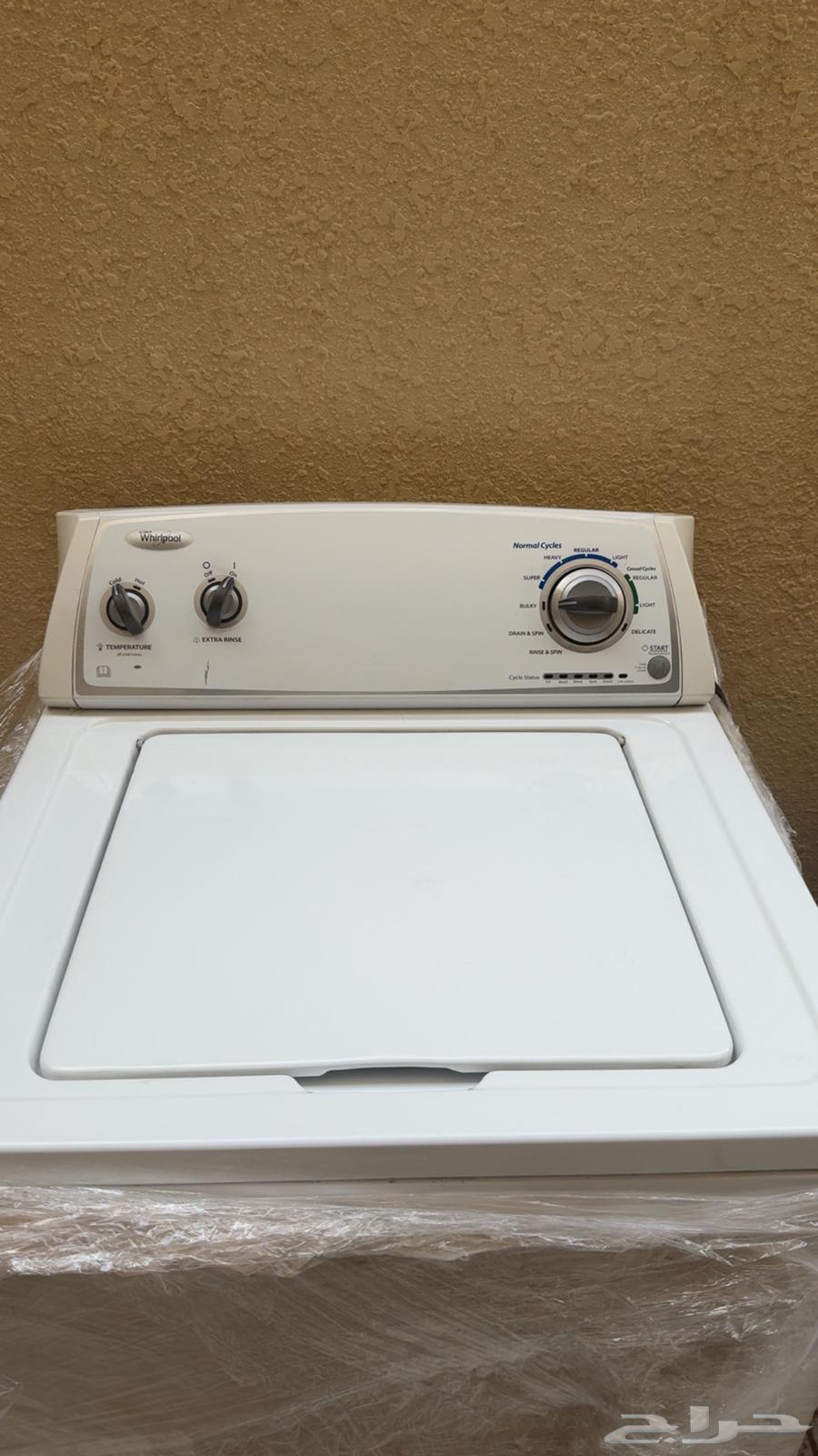 غسالة ويرلبول 15كيلو و مجفف ويرلبول64415424551682111