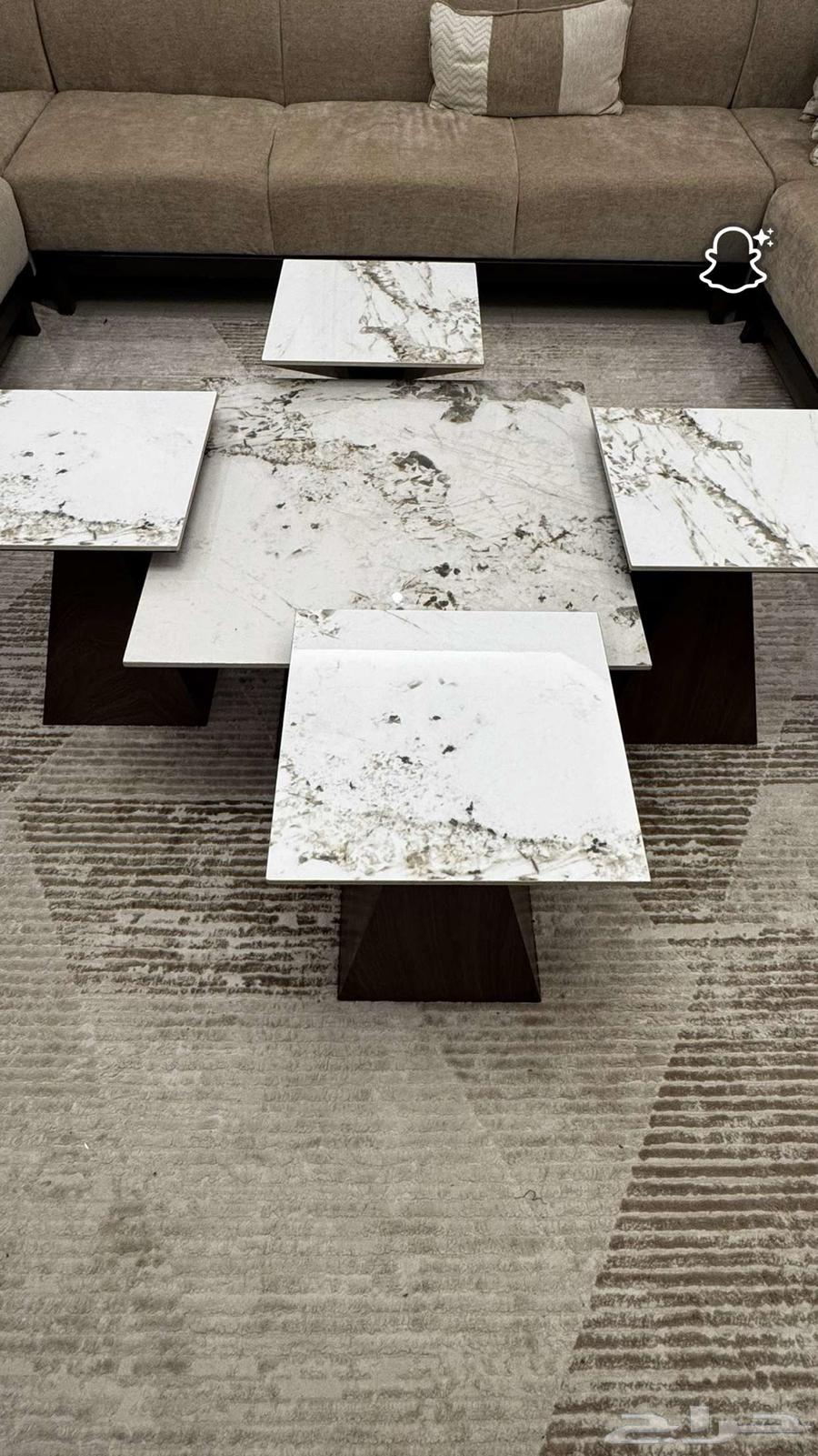 Luxury New Marble Tables for Majlis64418837832578110