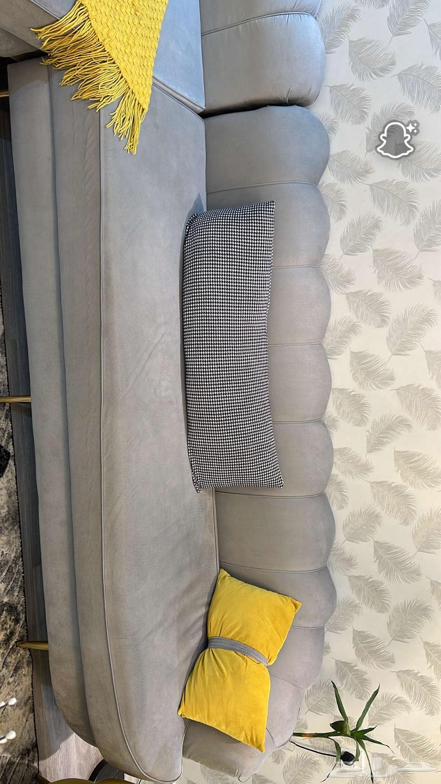 كنب مع ملحقاته64416690333570113