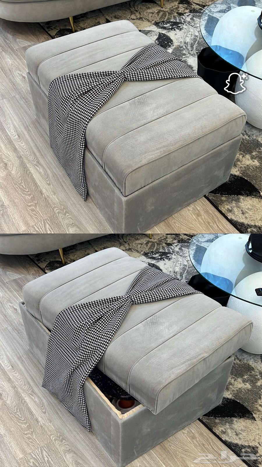 كنب مع ملحقاته64416690333570111