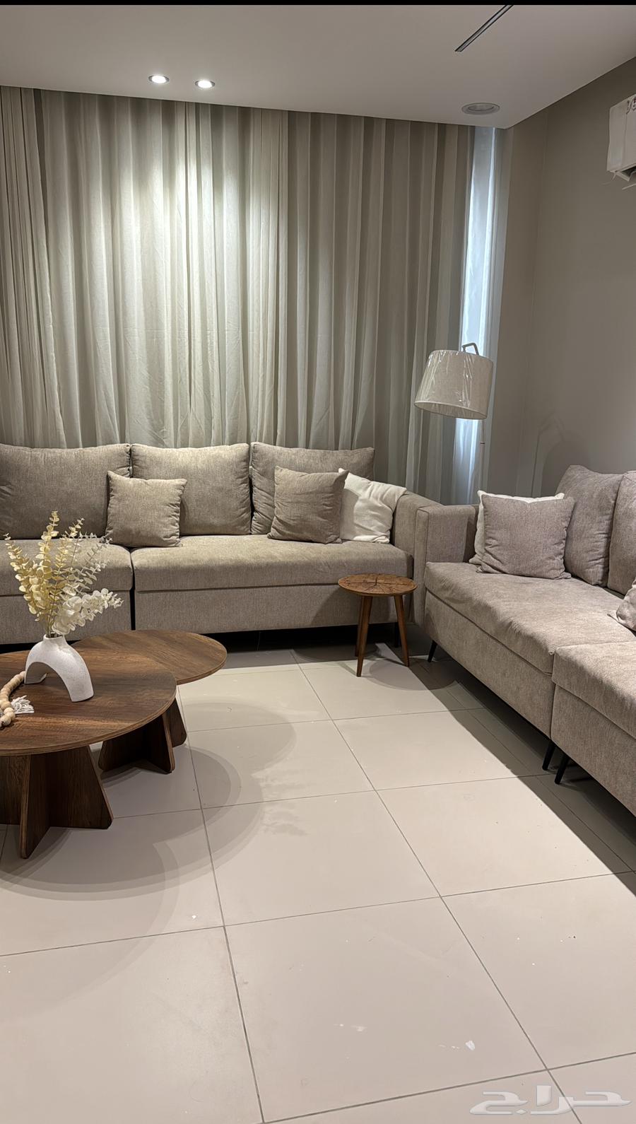 كنب حرف L بيج64412762092034113