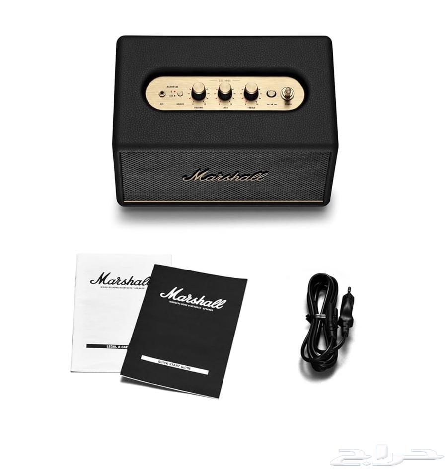 مكبر صوت لاسلكي منزلي اكتون ااا فاخر من مارشال MARSHALL64412655302018114