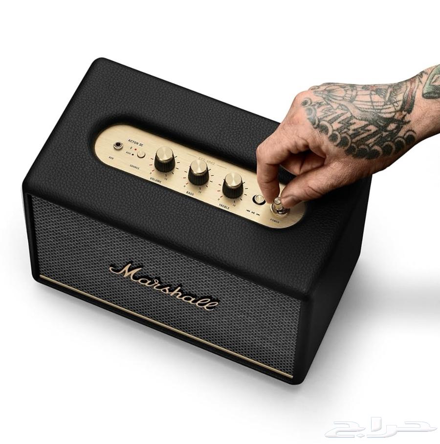 مكبر صوت لاسلكي منزلي اكتون ااا فاخر من مارشال MARSHALL64412655302018113