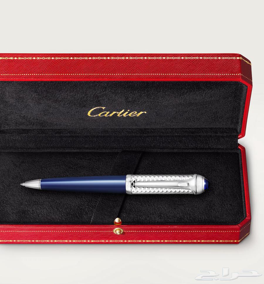 قلم كارتيه شبه جديد مع اغراضه كامله64418227796355110