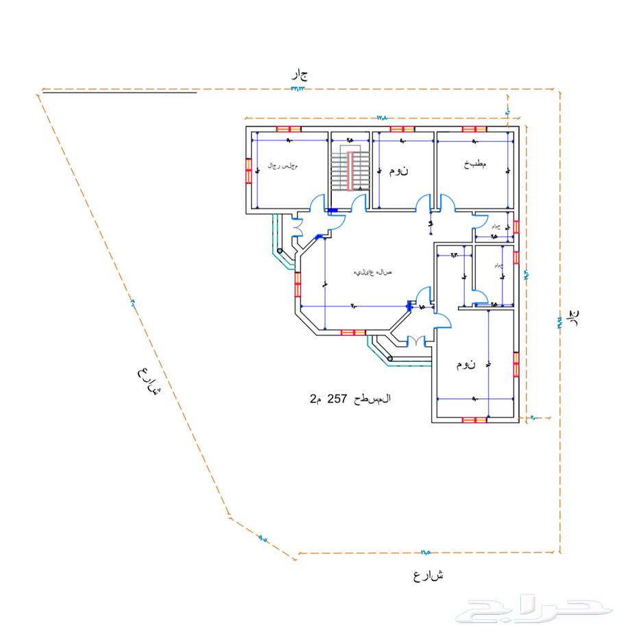 For sale in Tabarjil, Al-Nuzha neighborhood, with real estate loan64142395396993111