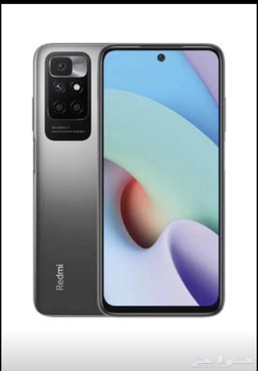 رديمي 10 مستعمل بشريحتي اتصال، رمادي كربوني، 4 جيجابايت رام، 64 جيجابايت، 5G64414063799171110