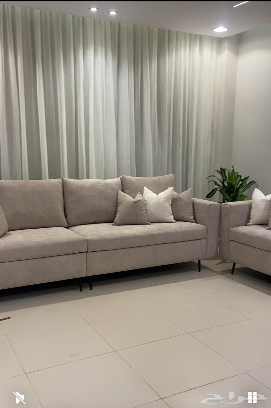 كنب حرف L بيج64412762092034110