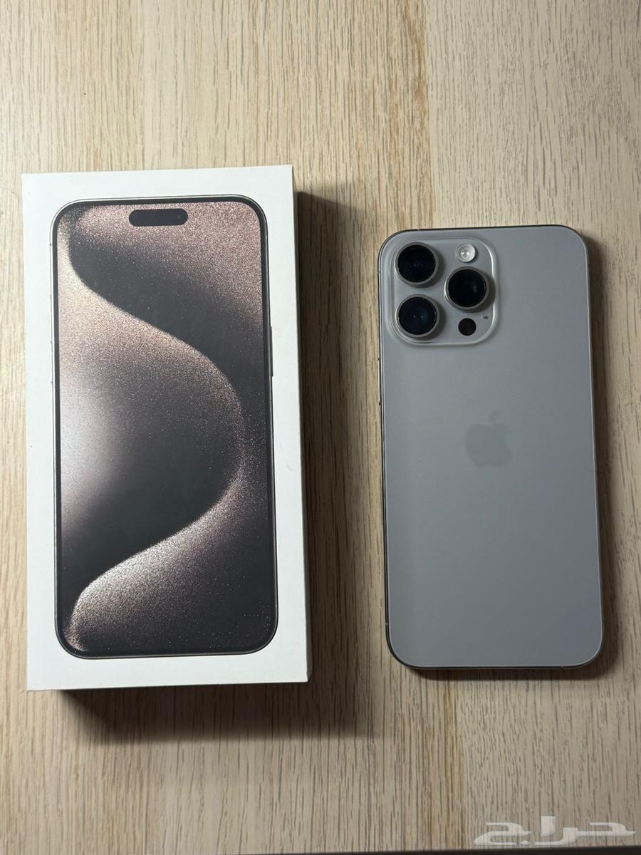 ايفون 15 برو ماكس تيتانيوم طبيعي64414606853250111