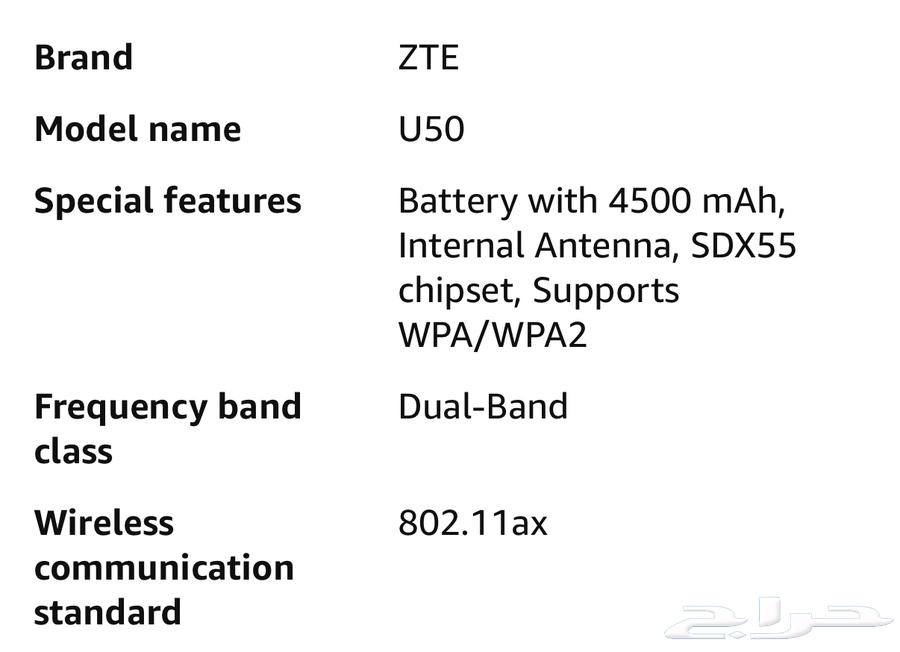 ZTE 5G Router64416730168963112
