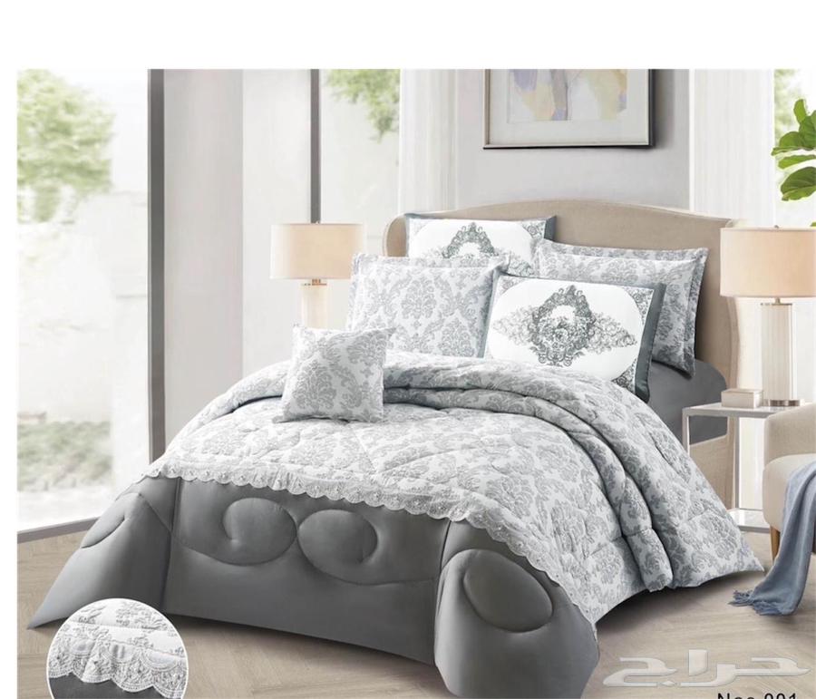 مفرش 7 قطع عرائسي فاخر64415087796995110