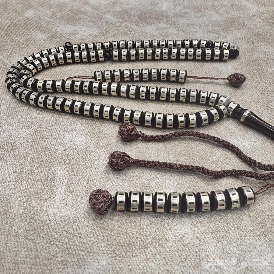 سبحة كوك فضة فاخرة 99 خرزة64413220944898111