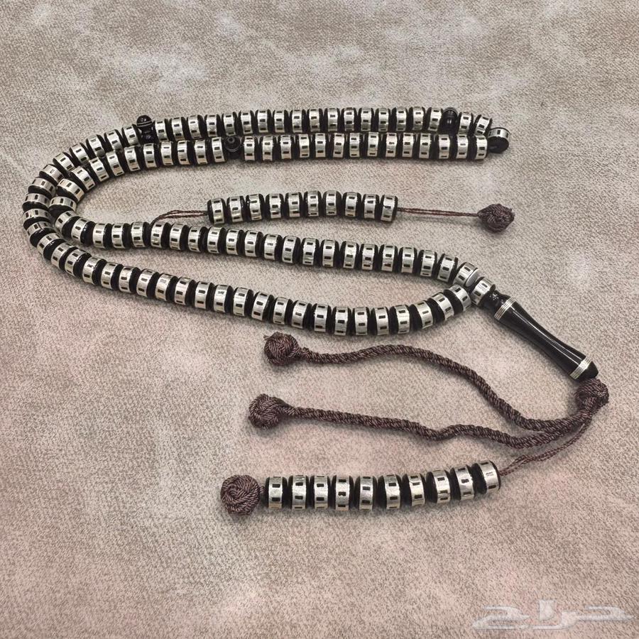 سبحة كوك فضة فاخرة 99 خرزة64413220944898110