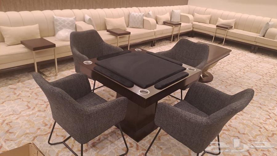 Royal Backgammon Table with Chairs, Immediate Delivery and Installation in Riyadh64415262641666113