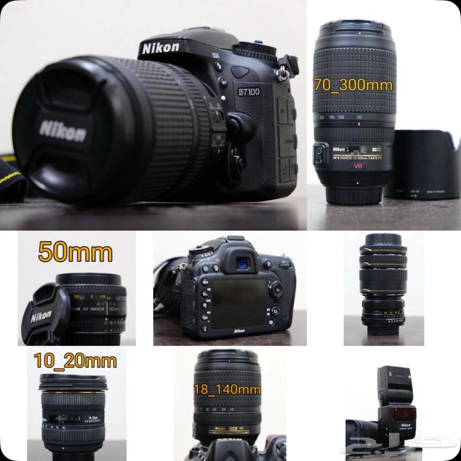 Complete and comprehensive Nikon D7100 camera set64416241056385110