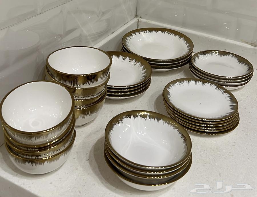 دله قهوه وشاي مع طقم سفره64413313734275113