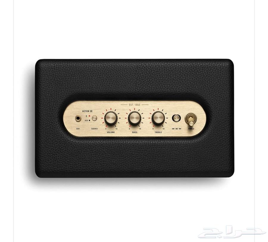 مكبر صوت لاسلكي منزلي اكتون ااا فاخر من مارشال MARSHALL64412655302018111