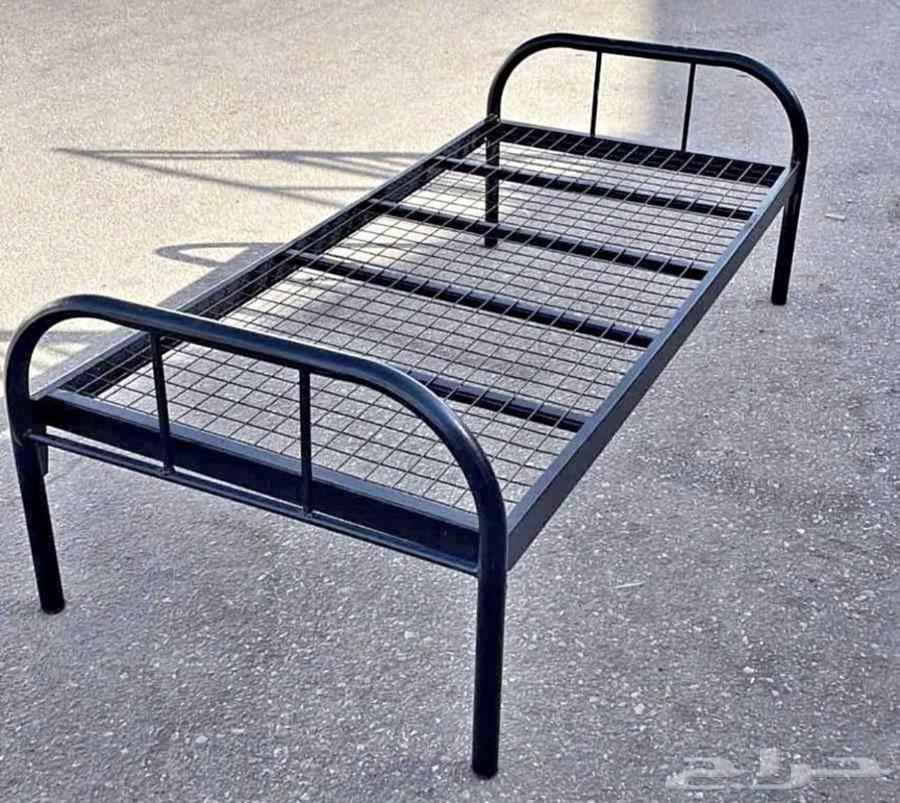 سرير حديد نفر واحد و دورين موجود جديد64416531998594111