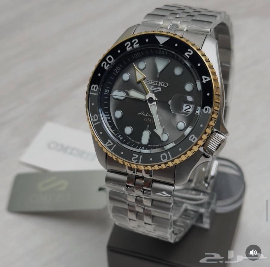 ساعه سيكو GMT اتوماتيك64419225067394113