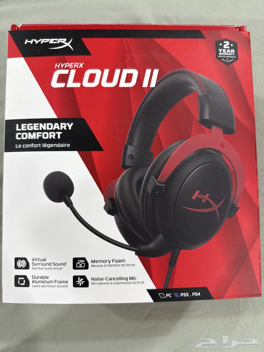 سماعات بلاستيشن هايبر اكس كلاود 2 سلكيه64412628861954110