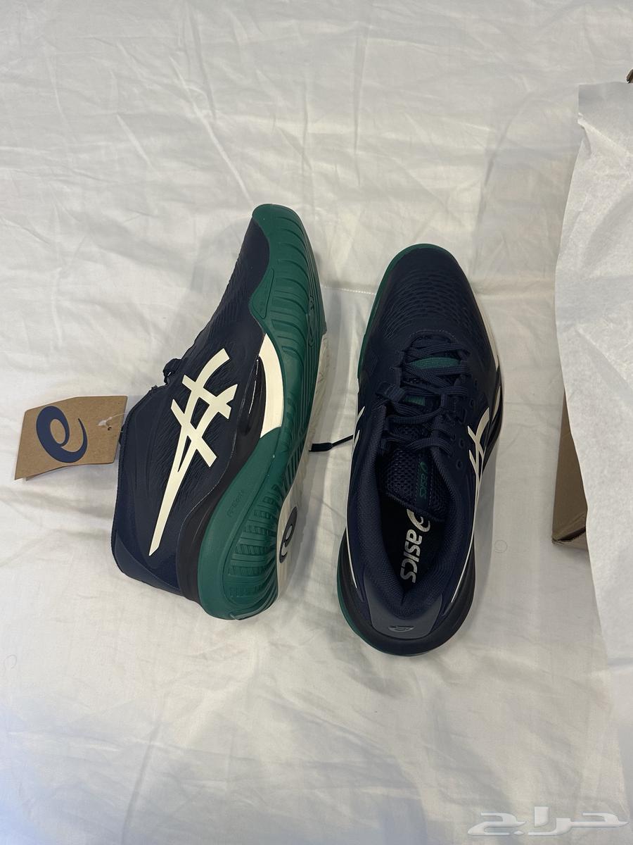 جزمة اسيكس تنس جديدة Gel resolution X (new) us 9 Euro 42.564404638845441111