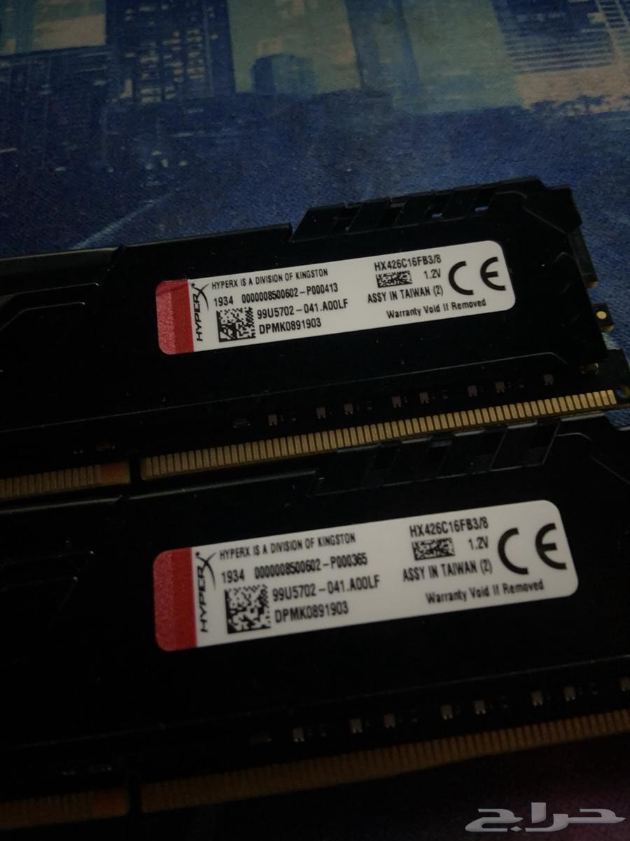 16 ram ddr4 من هايير اكس64413084567809111