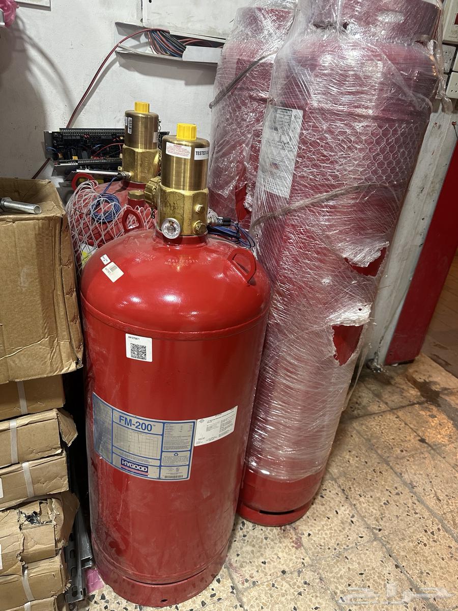 fm200 advance fire fighting system new installed and reffil64416453246467111