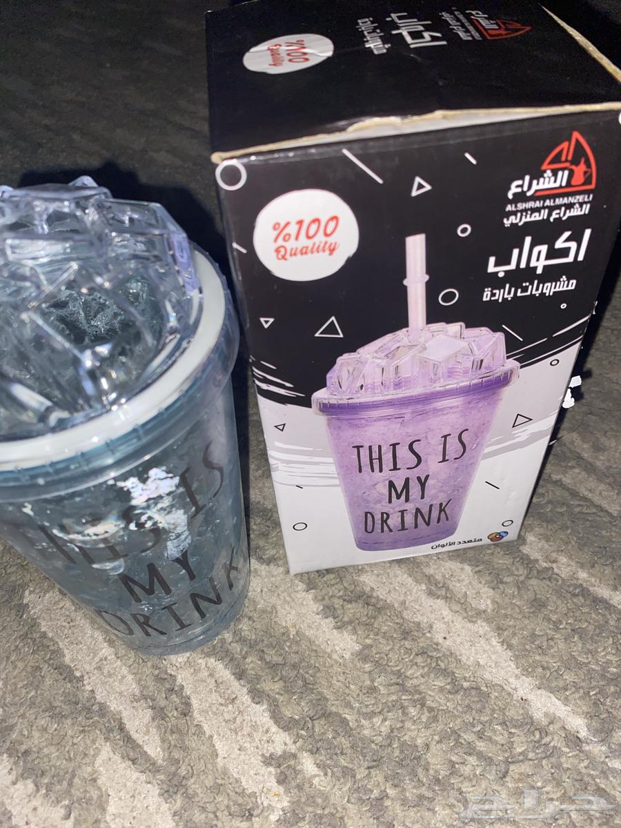 كوب ماركه ضد الصدمات الخفيفه وشكله تقل متكسر لأكن جديد64414315803649110