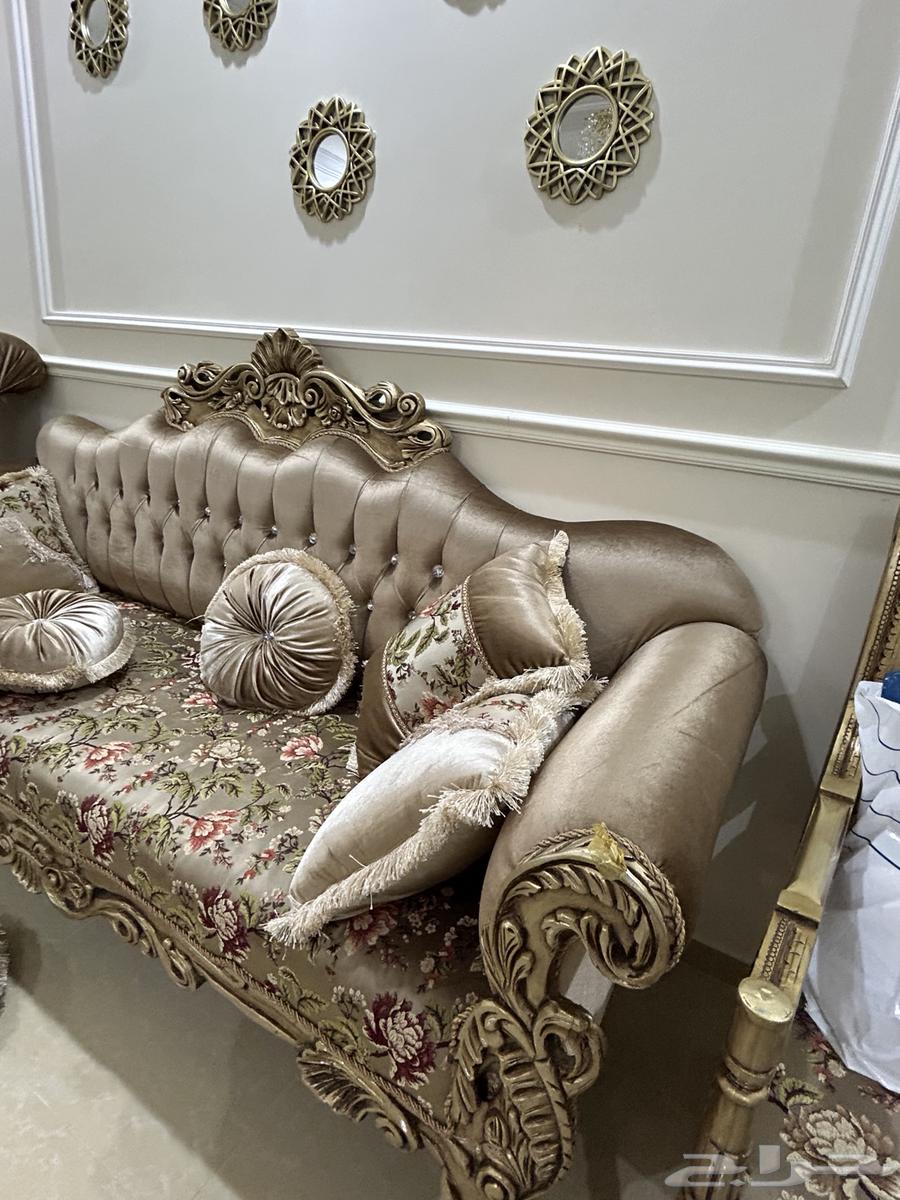 Sofa for sale, beige color, lightly used, Taif64412721942018112