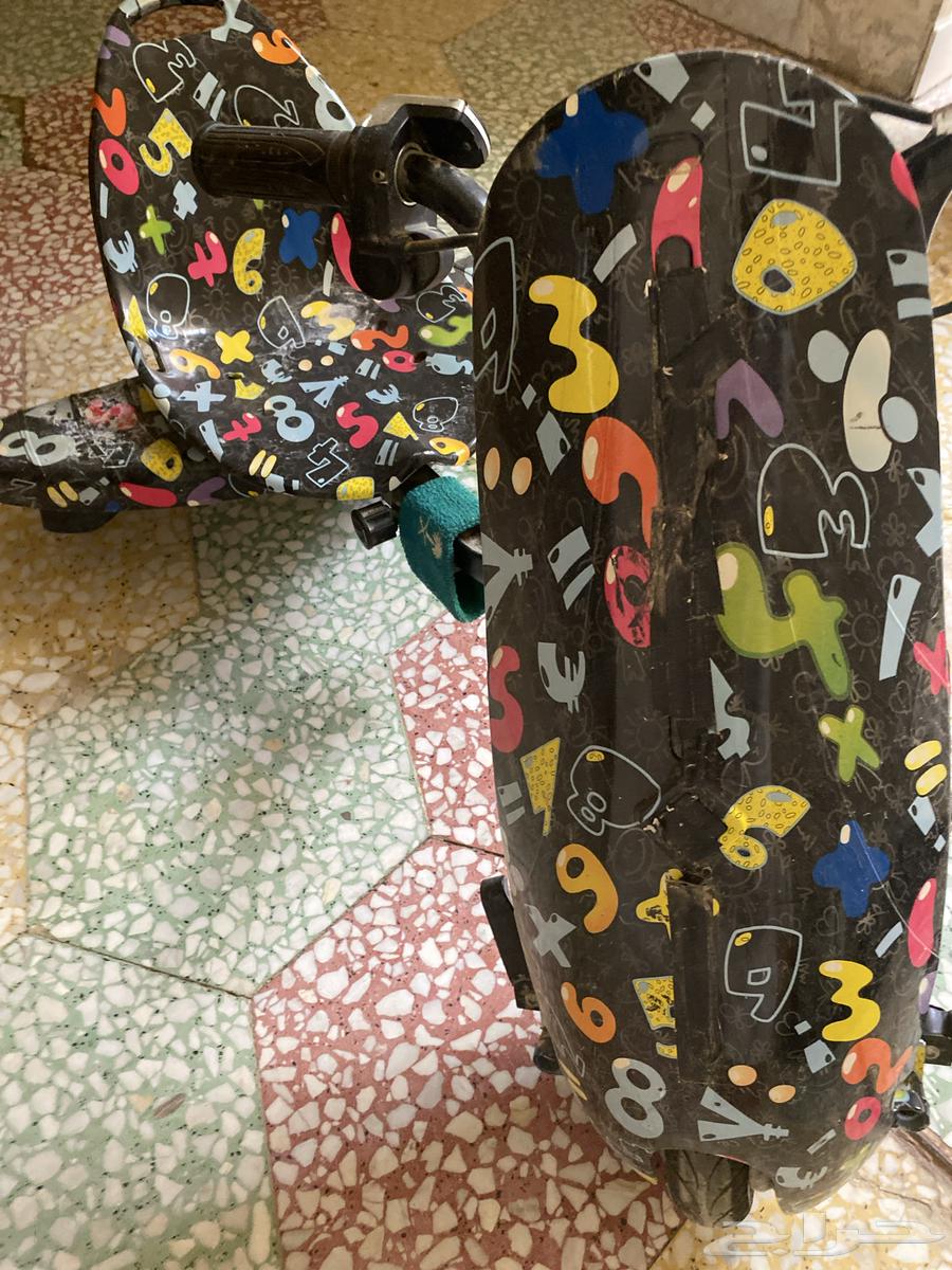 سكوتر جديد ما فيه شي الا الكفر الي ورا خربان سبب البيع بديل64414886484227111