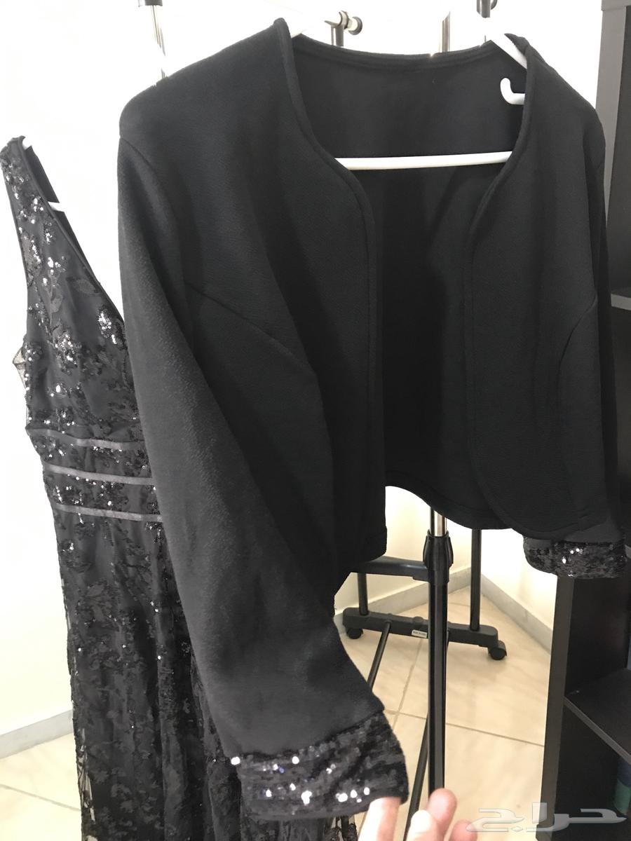 Luxurious and very clean evening dress .. with a short jacket ..64414130797057112