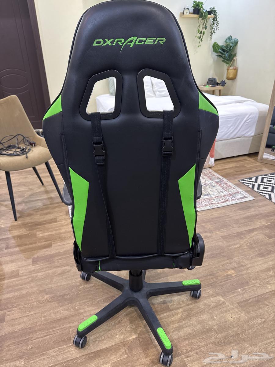 كرسي قيمنق R188 اصدار خاص رايزر من دكس رايسر اسود اخضر64403586406145111