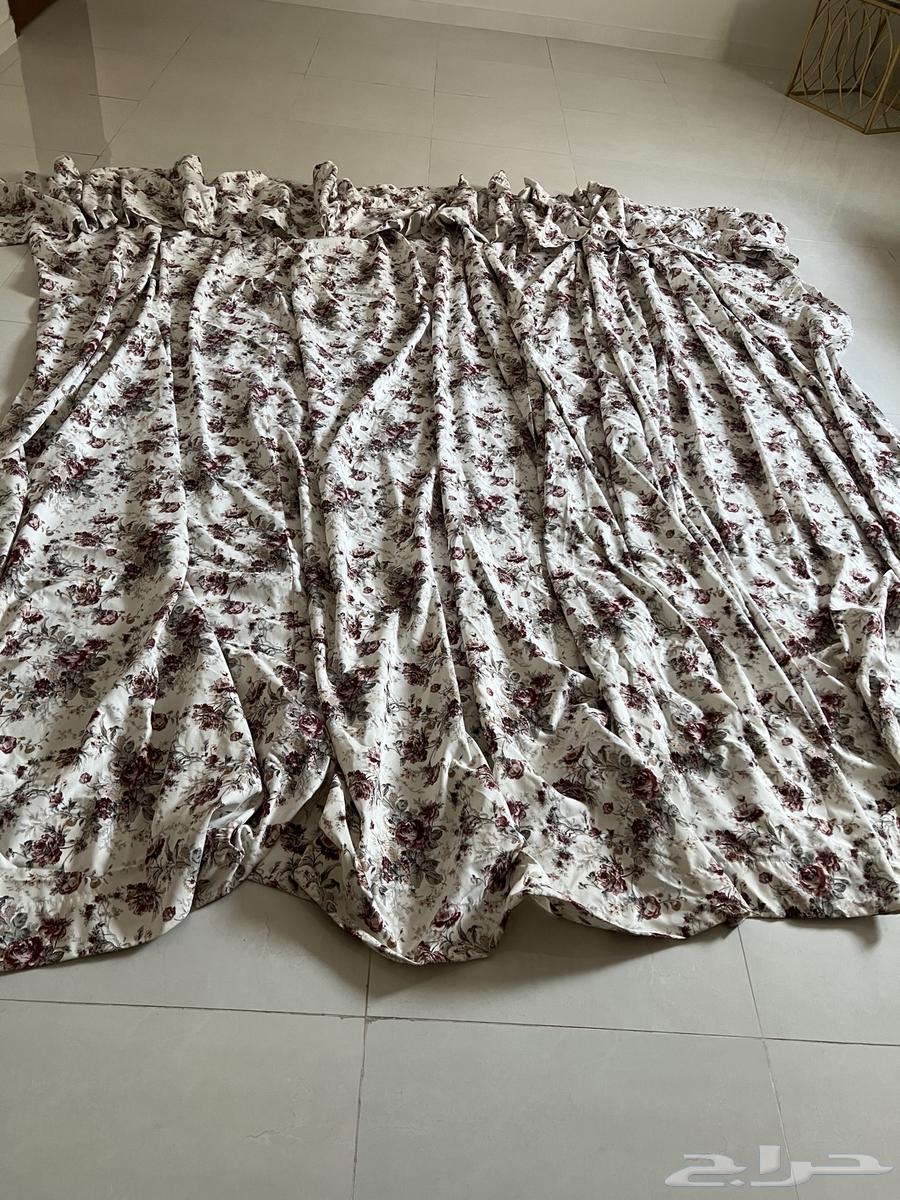 Luxurious clean new American fabric curtain with no defects64413180709889112