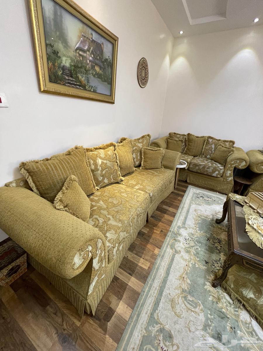 Two Turkish sofa sets for sale, the brown one has been sold, only the honey-colored one remains64412374136961114