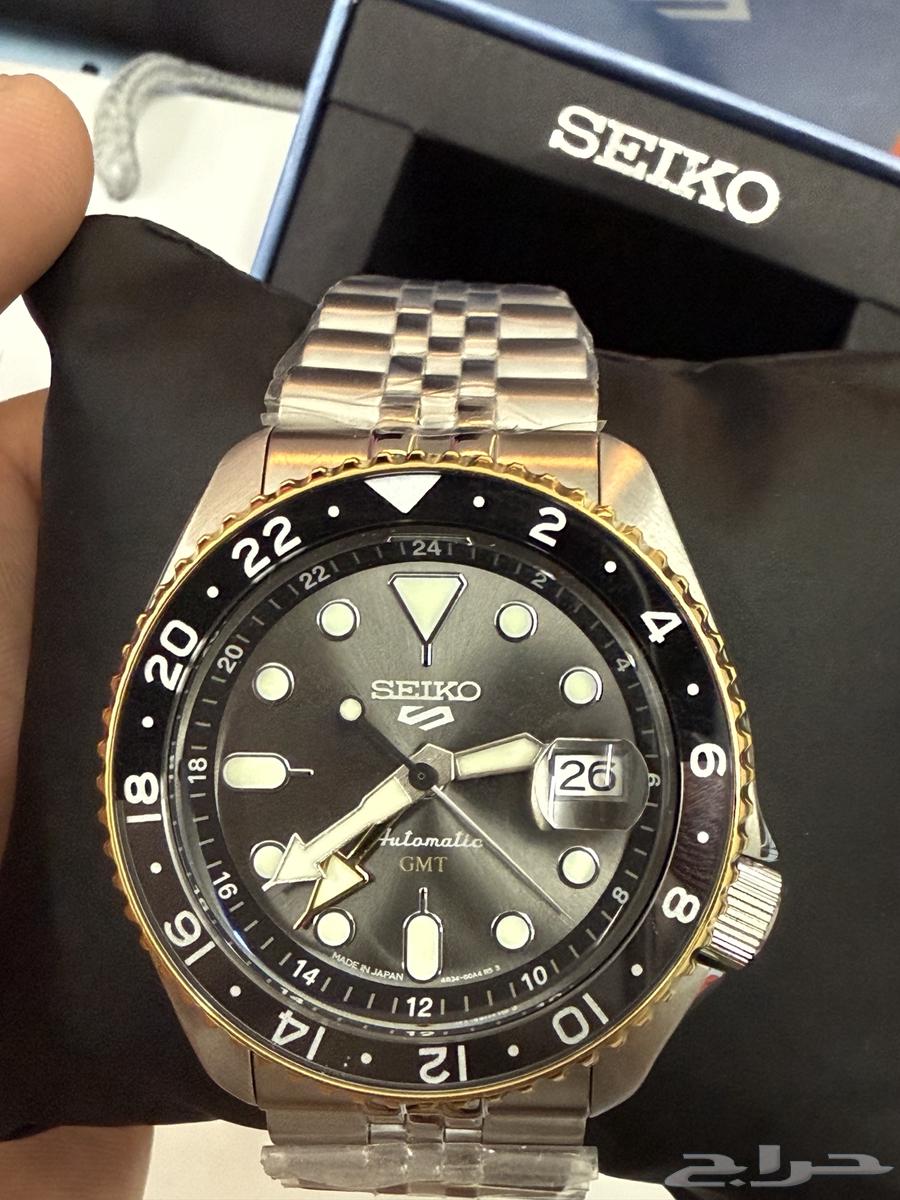 ساعه سيكو GMT اتوماتيك64419225067394112
