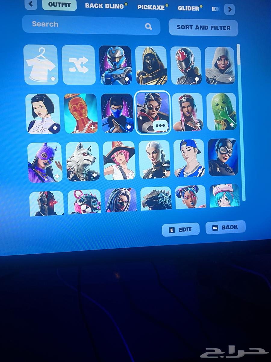 حساب فورت نايت جميع معلومات و نادر64417793585921110