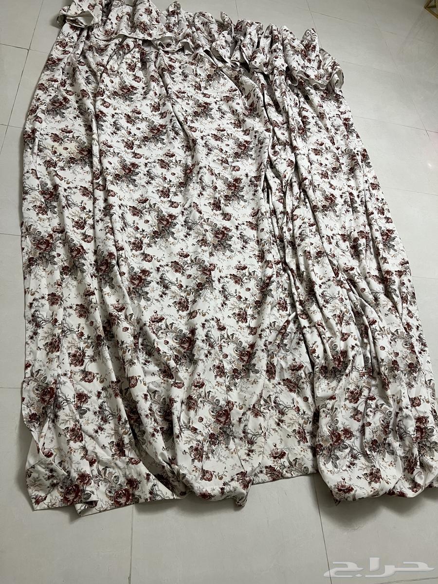 Luxurious clean new American fabric curtain with no defects64413180709889111