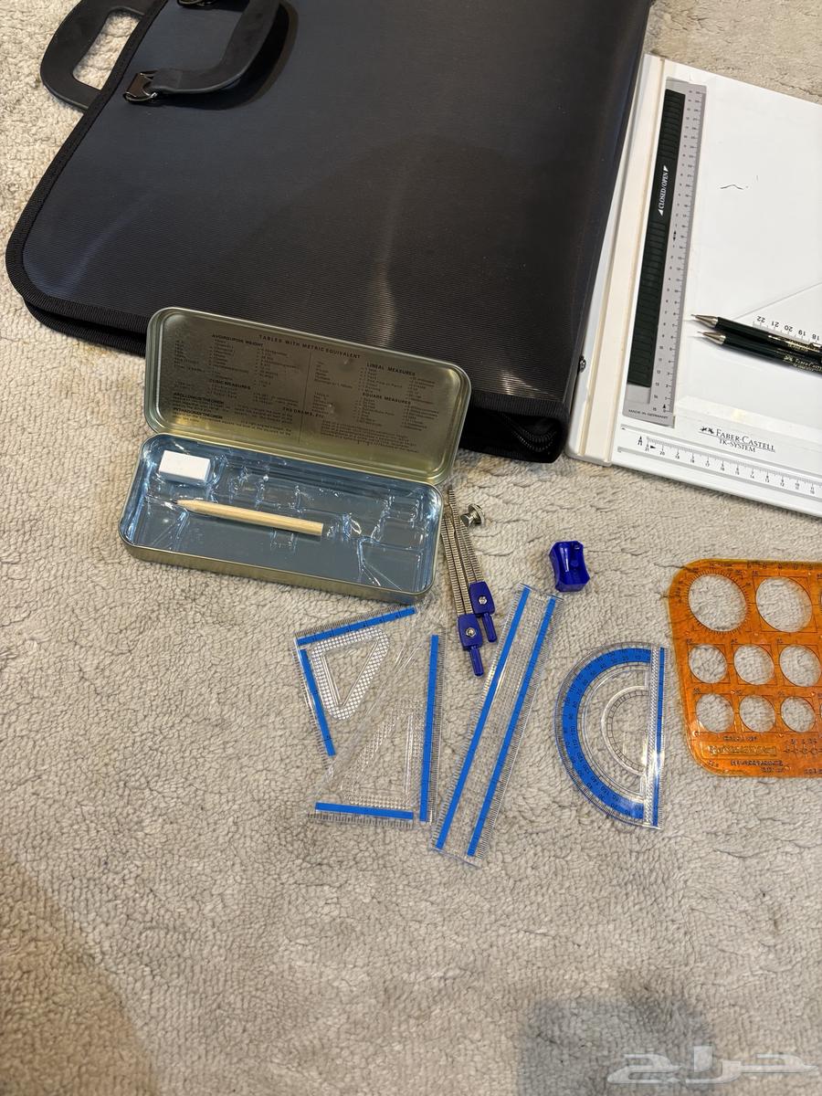 Suitable and clean geometric drawing tools for students, in sha Allah64412562157187111