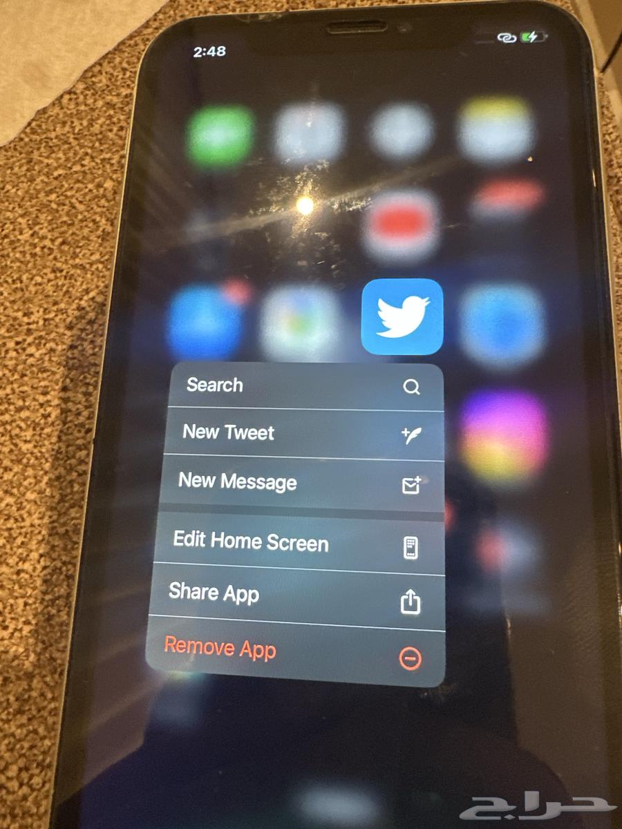 للبيع ايفون xr مع شعار تويتر القديم64415397777410111