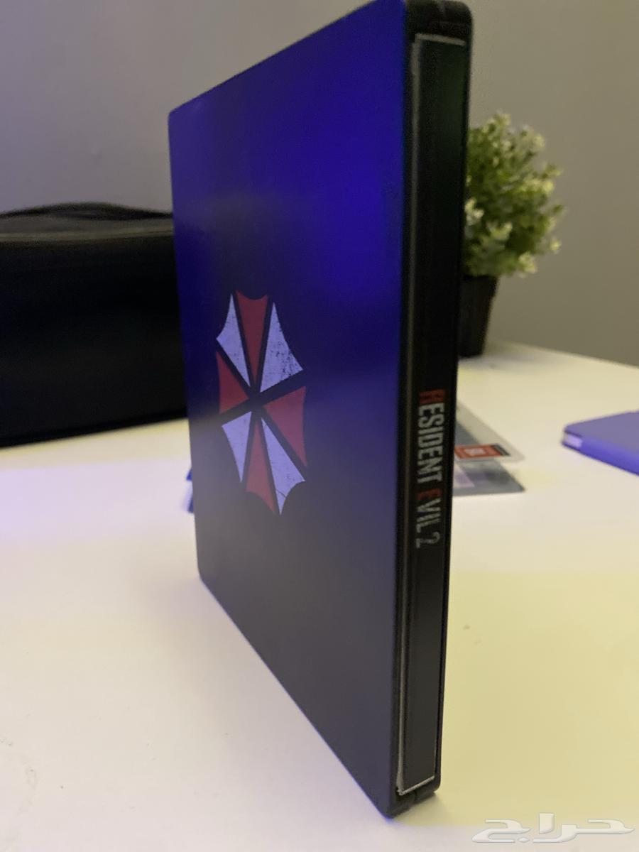 رزدينت ايفل 2 ستيل بوك resident evil 2 steelbook64413759020930113