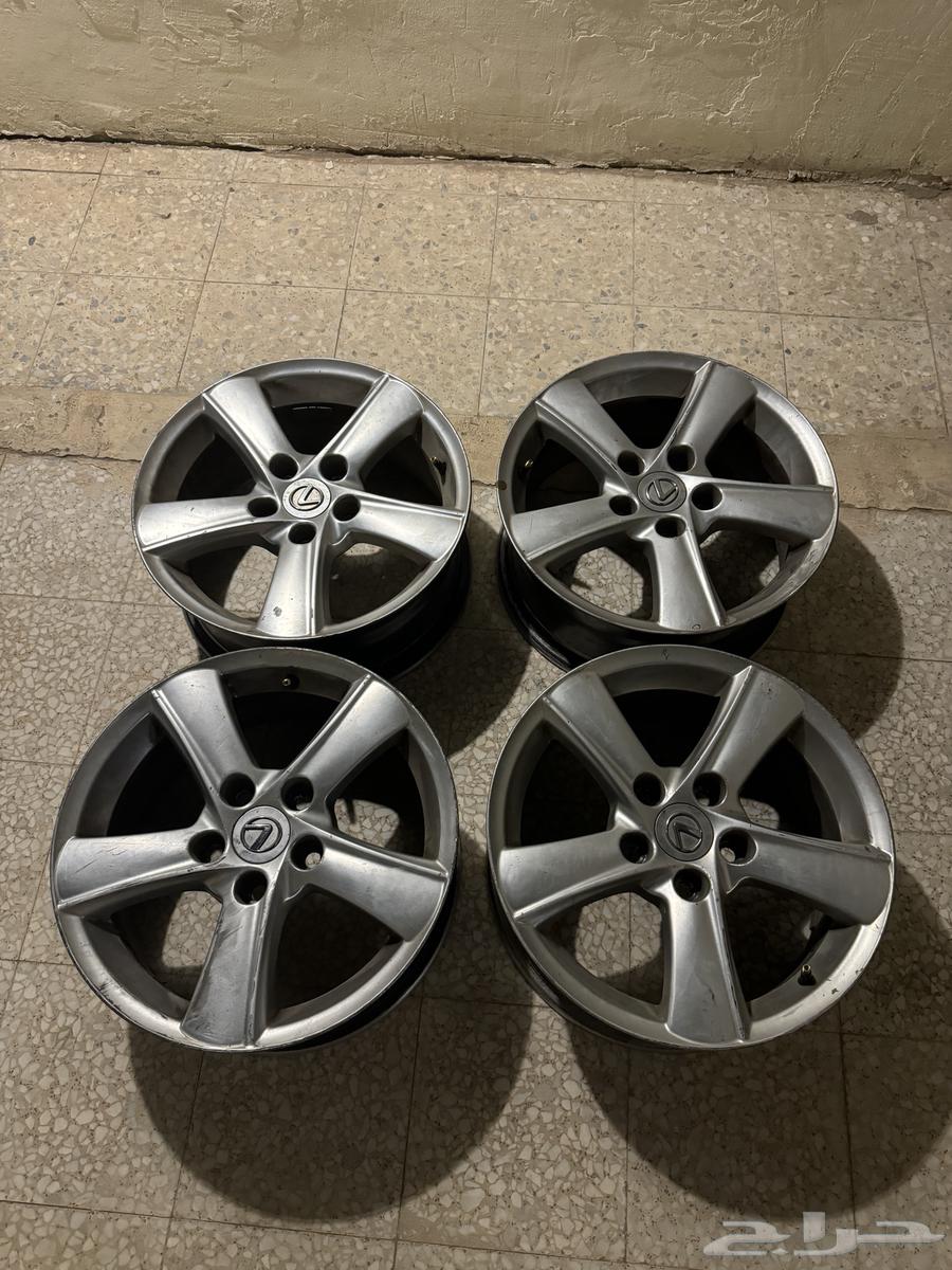 جنوط زينه لكزس مقاس 16 خمس صواميل64569481427201110