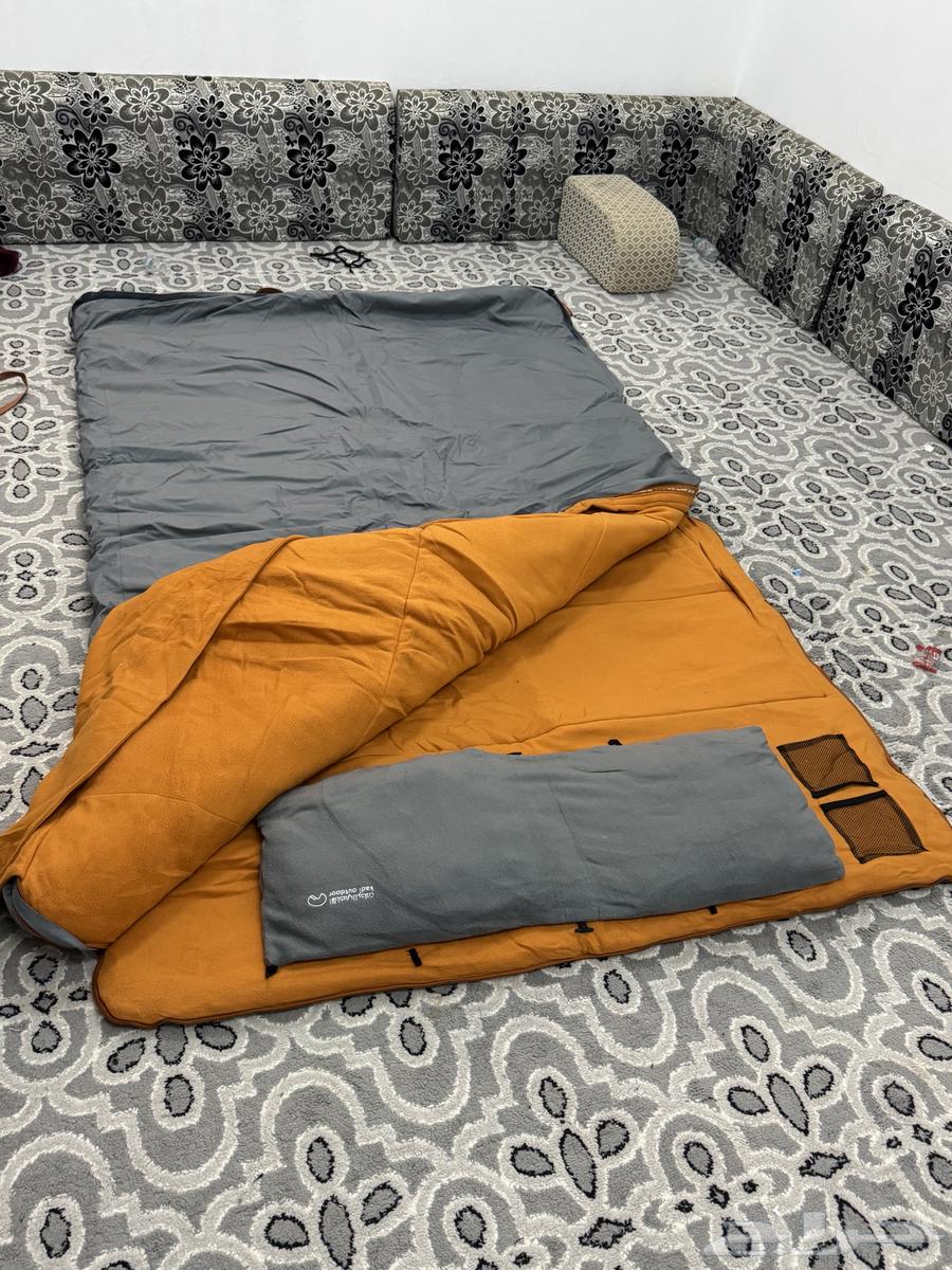 Four-season mattress from Al-Qadi for trips, new, used twice covered64414448165123110