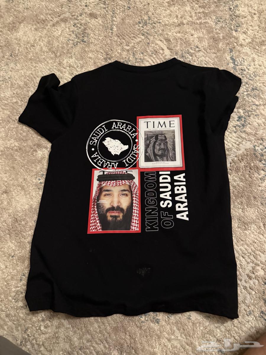 قميص لليوم الوطني وعلية صور الأمير محمد بن سلمان64413044037761110