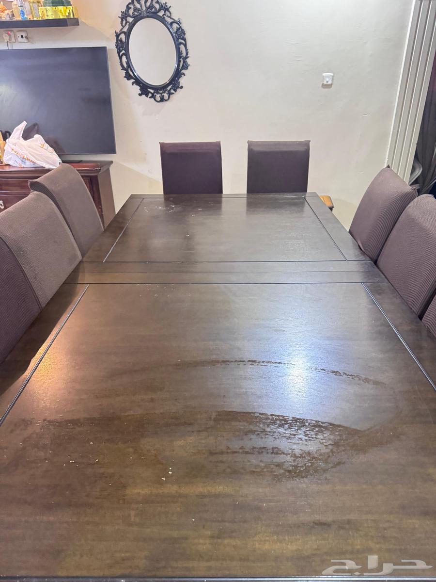 طاوله طعام للبيع 8كراسي من هوم سنتر64417522010241111