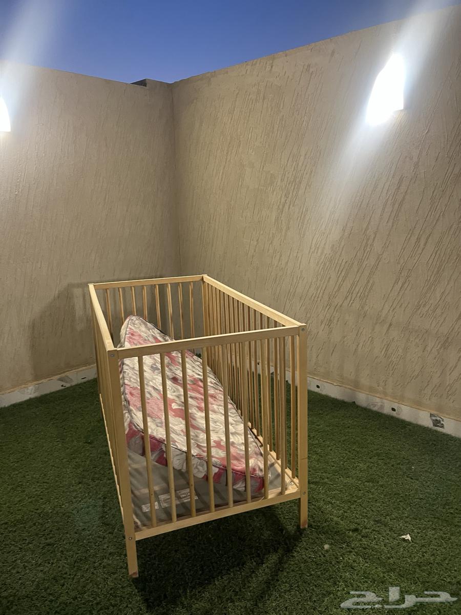 سرير أطفال خشب مع مرتبة   استخدام بسيط64412495222274113