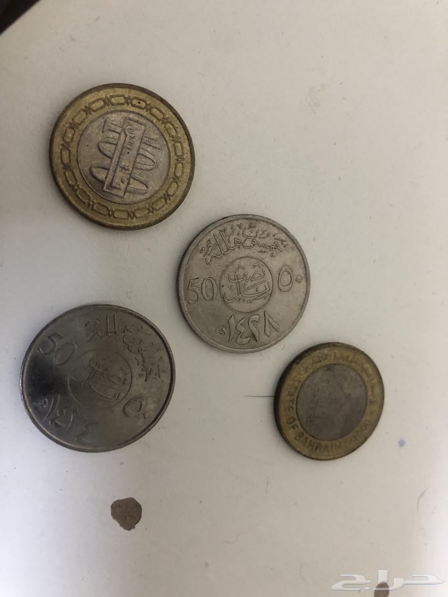 عملات معدنين قديمه 2البحرين 2010 ( 2 عمله سعوديه1434)64415773880577110