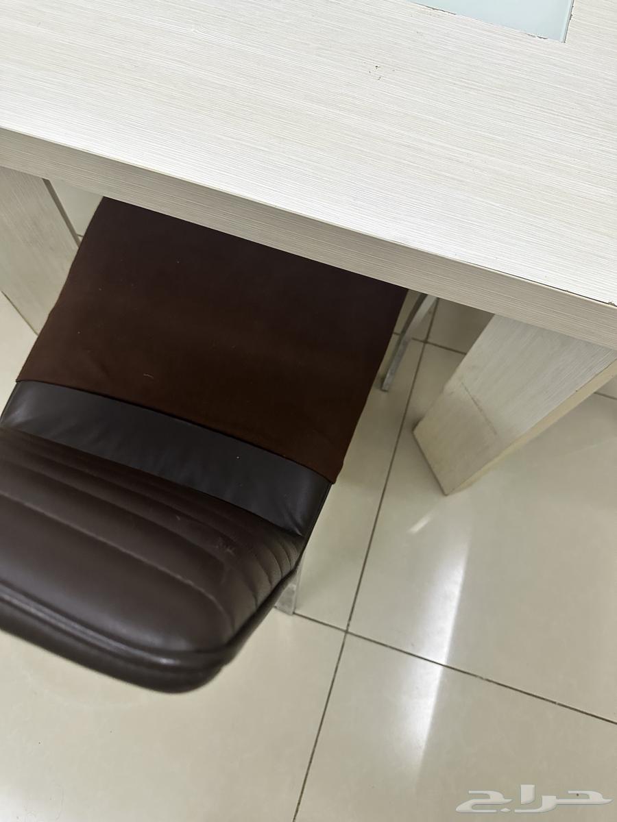Dining table with four chairs for sale, only 180 SAR64416967776003111