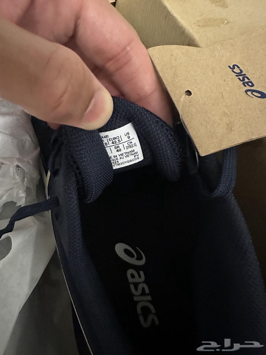 جزمة اسيكس تنس جديدة Gel resolution X (new) us 9 Euro 42.564404638845441113