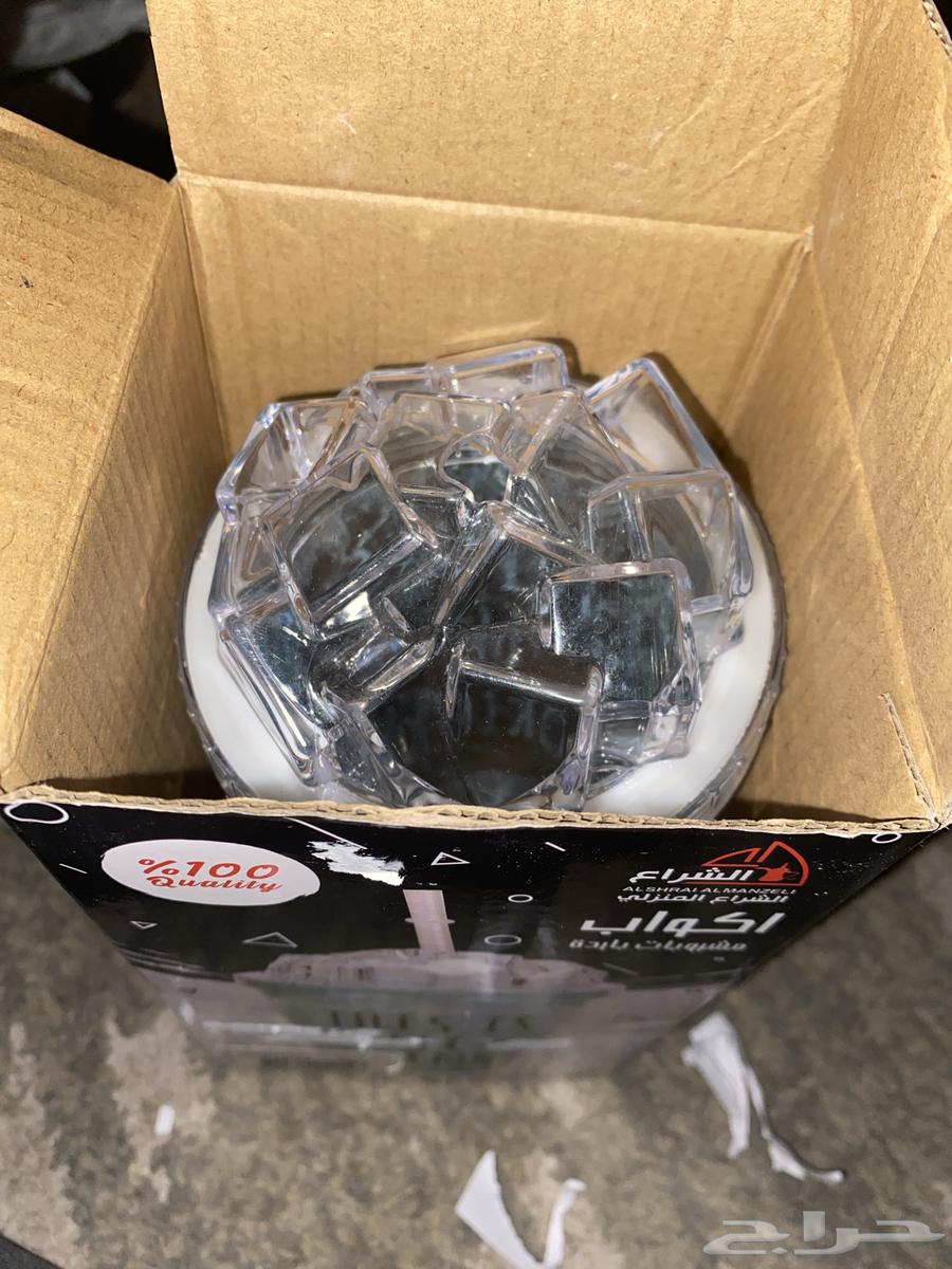 كوب ماركه ضد الصدمات الخفيفه وشكله تقل متكسر لأكن جديد64414315803649113