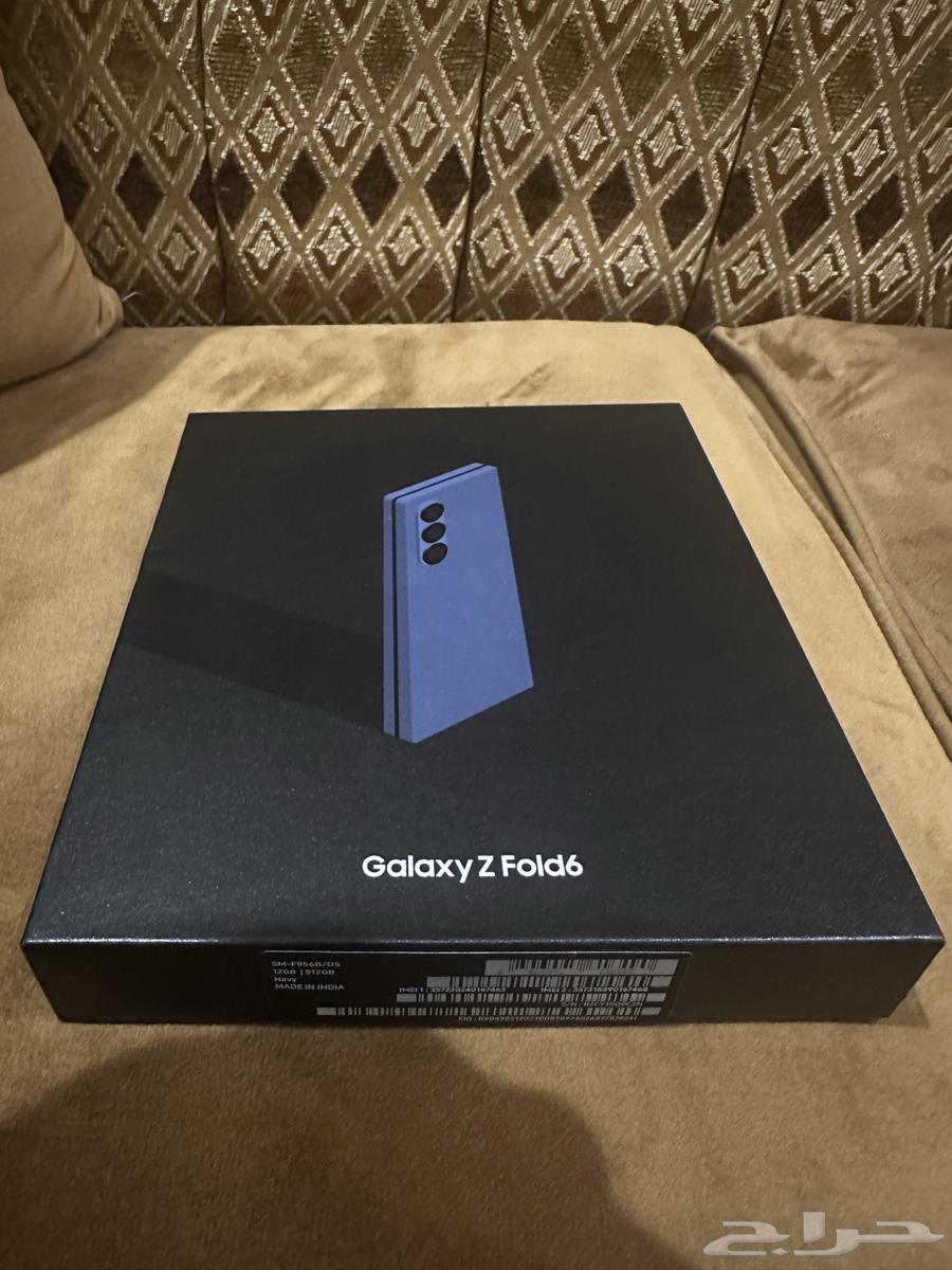 Galaxy Z Fold6 12g ram 512GB جديد سامسونج فولد 664417998884993111